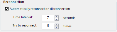 Reconnection Settings