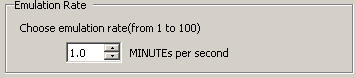 Emulation Rate